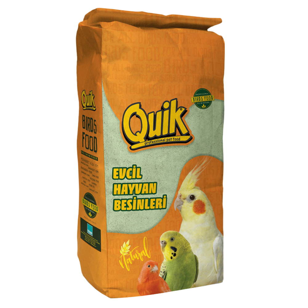 Quik Q100 Lüks Muhabbet Kuşu Yemi 20 Kg - Görsel 1