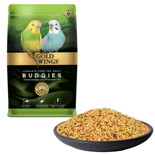 Gold Wings Premium Muhabbet Kuşu Yemi 1 Kg