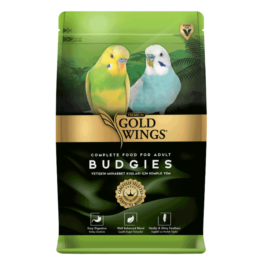 Gold Wings Premium Muhabbet Kuşu Yemi 1 Kg - Görsel 1