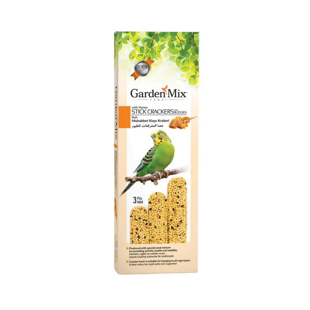 Gardenmix Platin Ballı Kuş Krakeri 3lü
