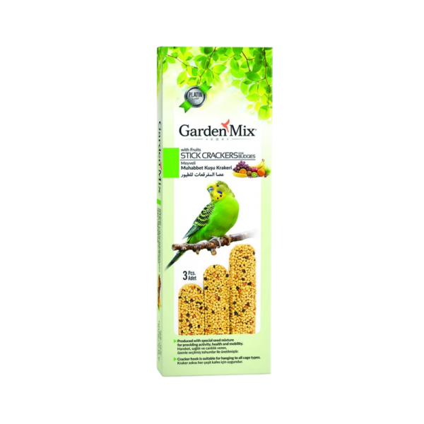 Gardenmix Platin Meyveli Kuş Krakeri 3lü