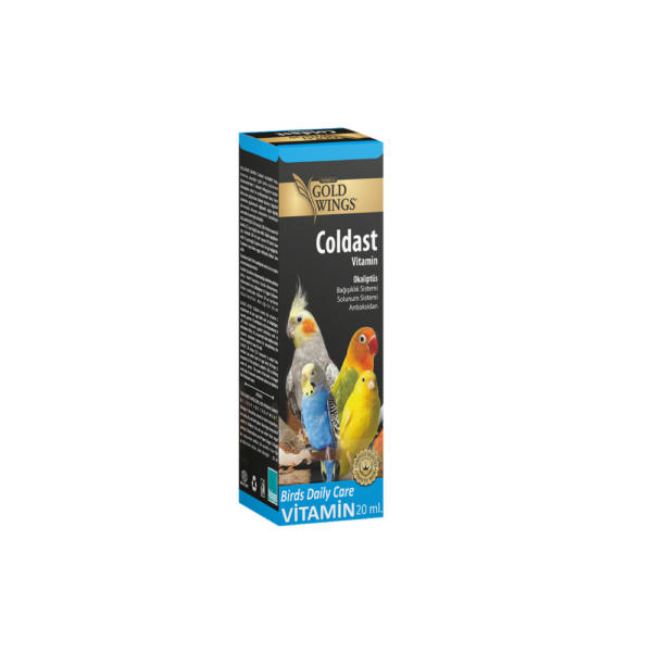 gold wings coldast kuşlar İçin solunum sistemi destekleyici vitamin 20 cc
