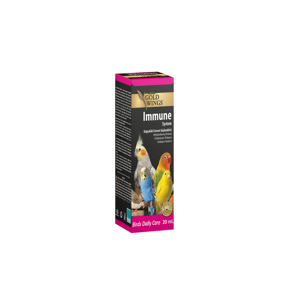 gold wings premium gwp immune enfeksiyon Önleyici | kuş bağışıklık desteği 20cc