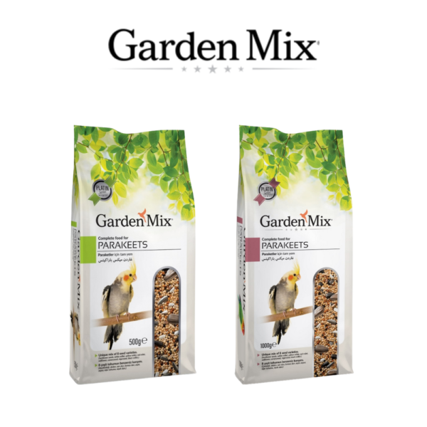 garden mix platin paraket yemi