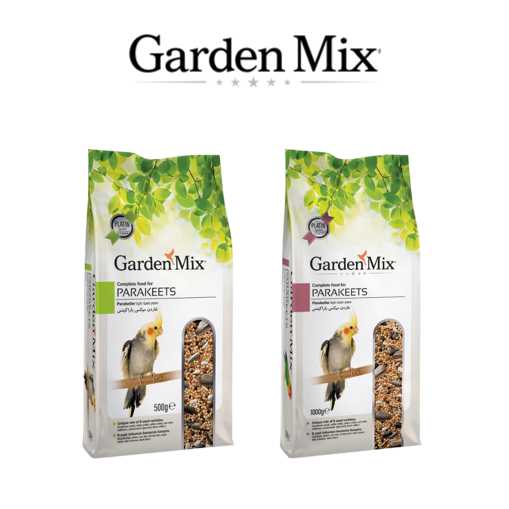 garden mix platin paraket yemi