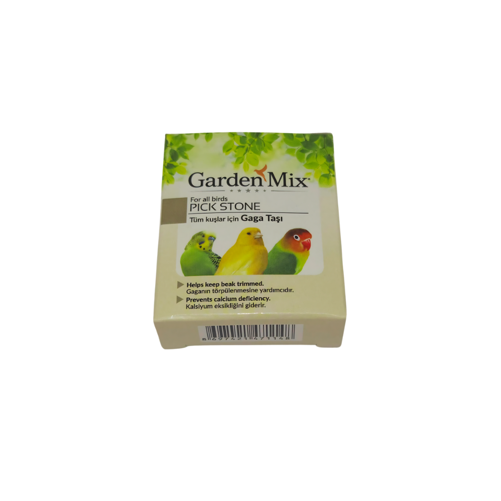 Garden Mix Gaga Taşı 10 gr beyaz mineral blok