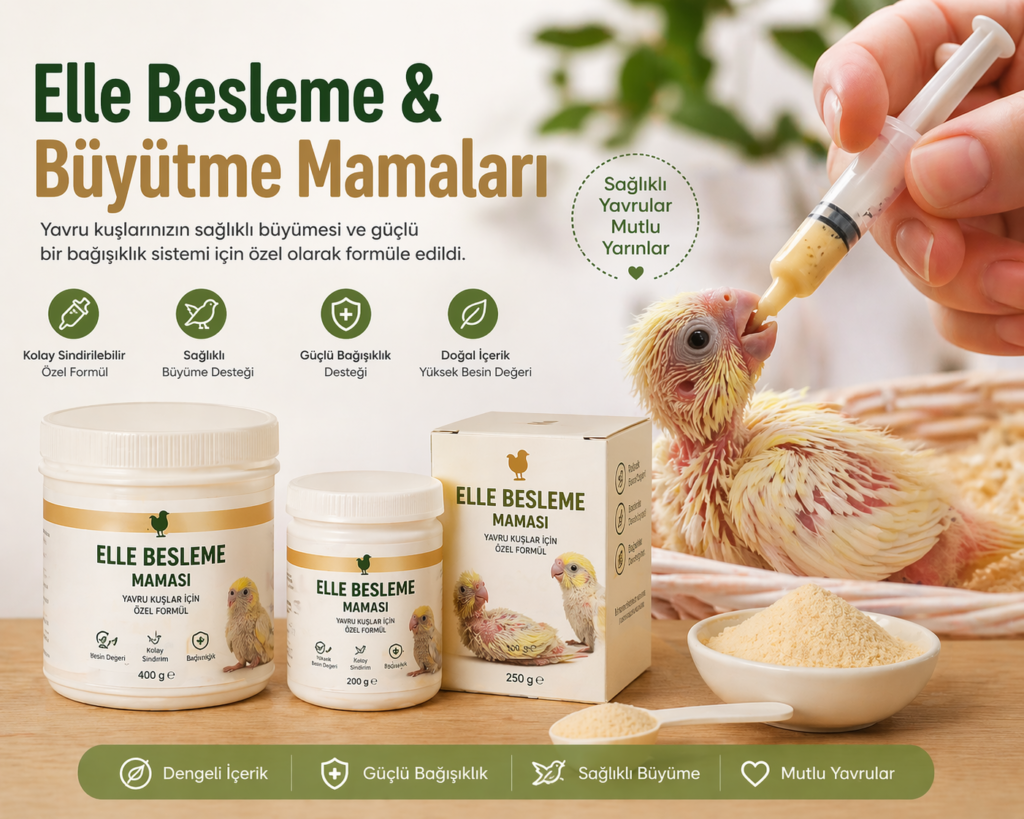 Elle besleme ile sağlıklı büyüme