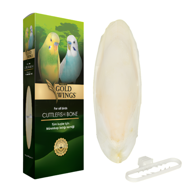 gold wings premium mürekkep balığı kemiği (kalamar) küçük boy 9cm