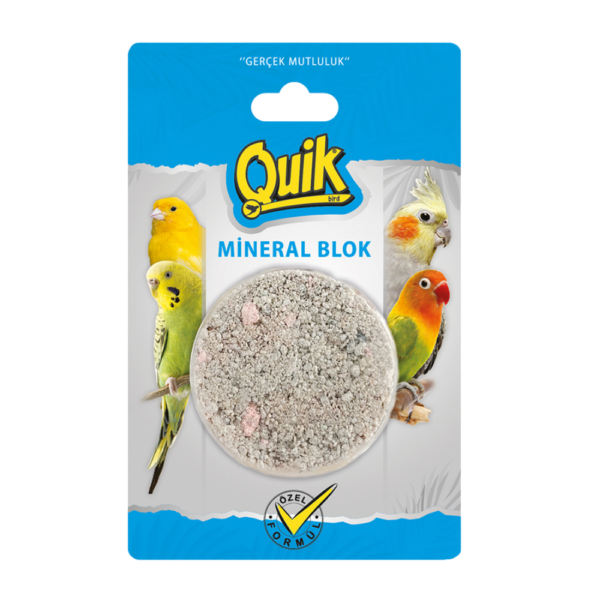 quik 5 cm vitaminli ve mineralli kuş bloğu Özel formül