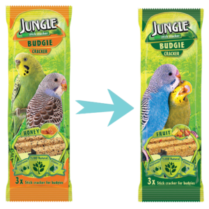 Jungle Muhabbet Kuşu Krakeri 3'lü