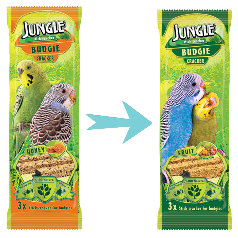 Jungle Muhabbet Kuşu Krakeri 3