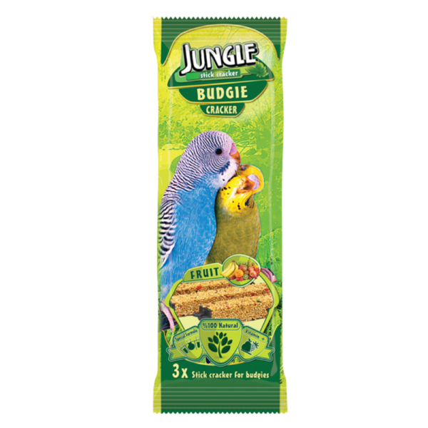Jungle Muhabbet Kuşu Krakeri 3'lü