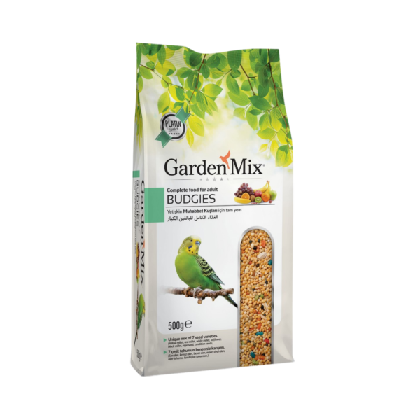 Gardenmix Platin Meyveli Muhabbet Kuş Yemi 500g