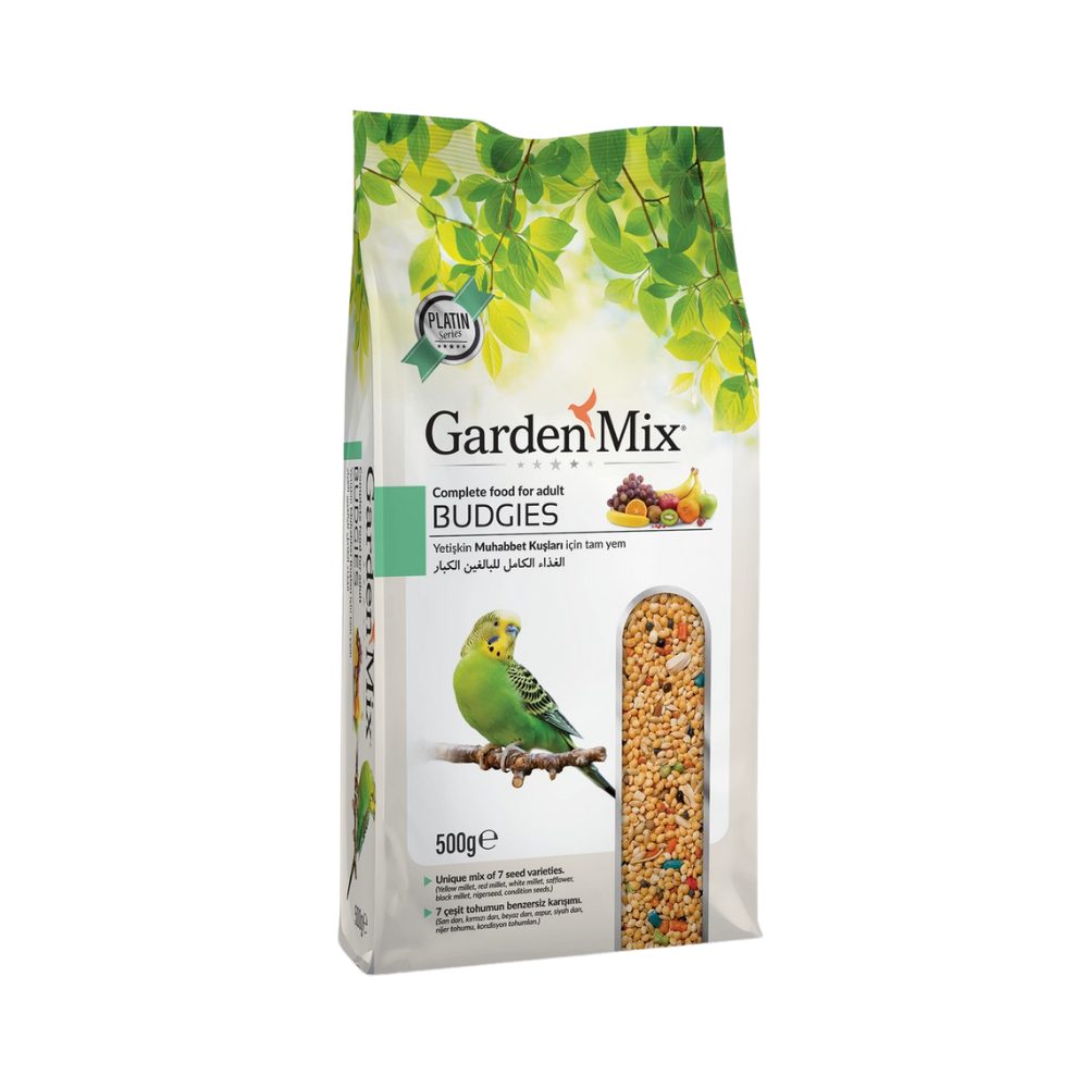 Gardenmix Platin Meyveli Muhabbet Kuş Yemi 500g